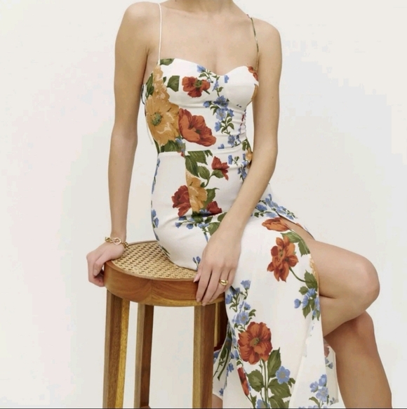 Reformation Juliette Dress In Formosa Print Size 6 - Picture 4 of 11